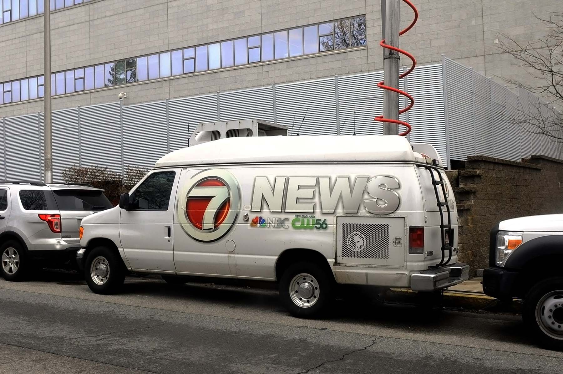 7 News Boston WHDH Van