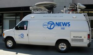 ABC 7 news van