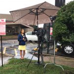 Ashley_Paredez_reporting_weather_on_Fox_4_Dallas