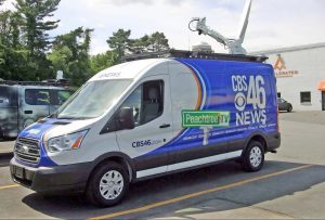 CBS 46 Atlanta DSNG Van