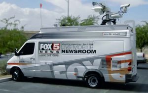 Fox 5 News mobile van