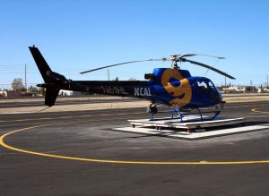 KCAL 9 News helicopter