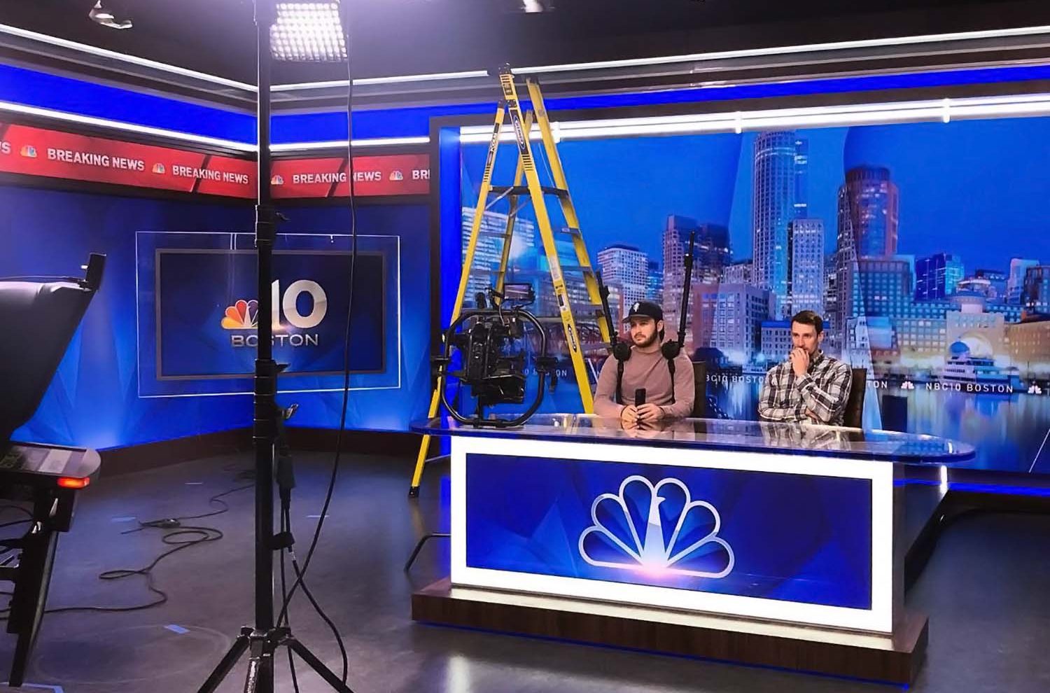 NBC 10 Boston studio