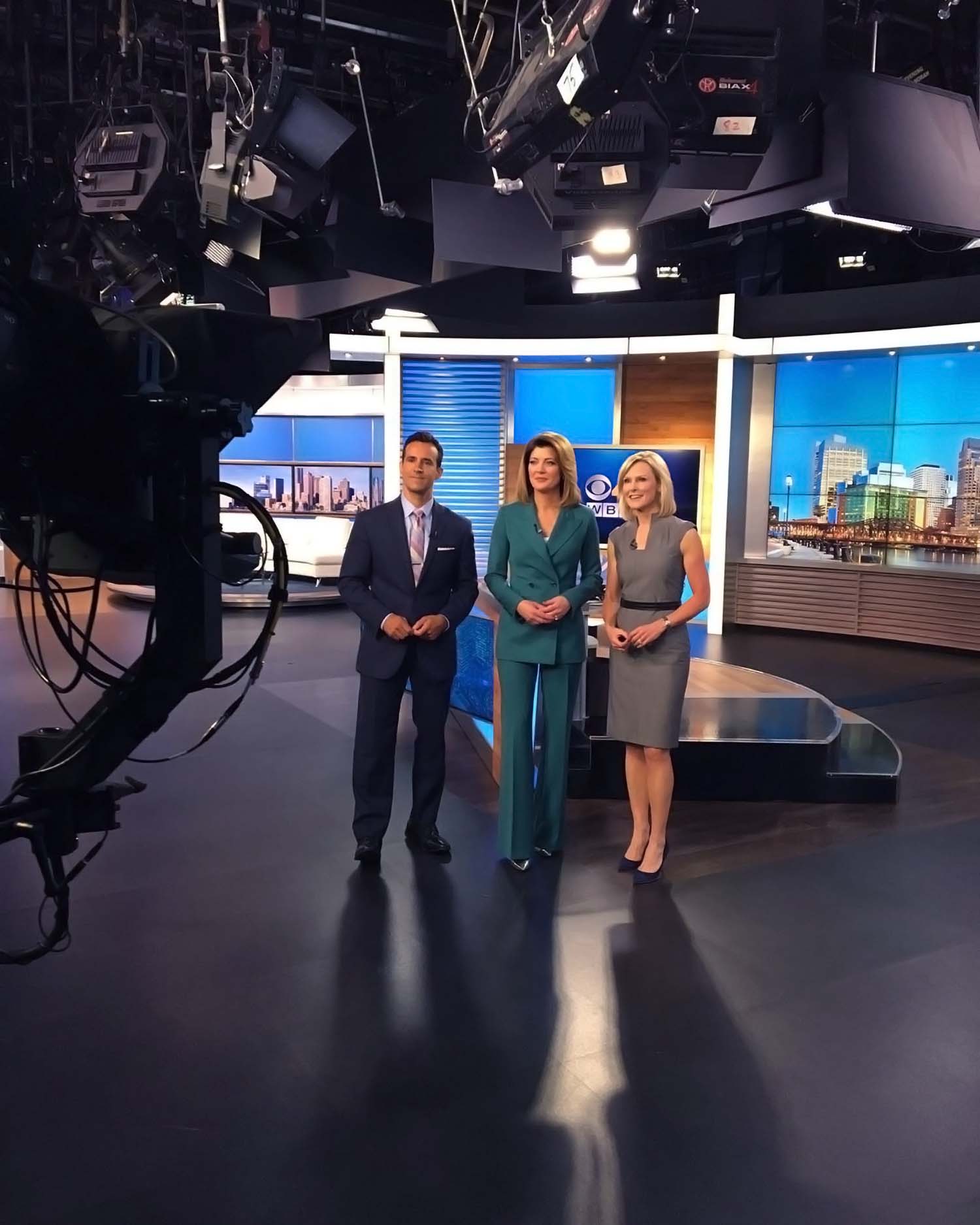 Norah O'Donnell, and other members of CBS Boston