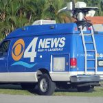 CBS_4_News_Miami_news_van