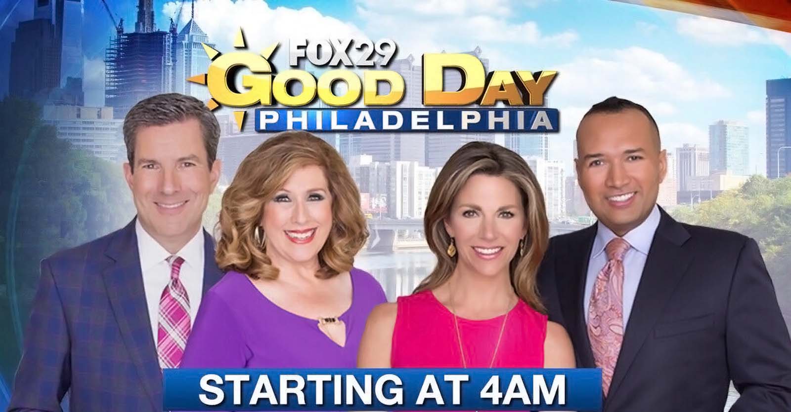 Fox 29 Good Day Philadelphia news team