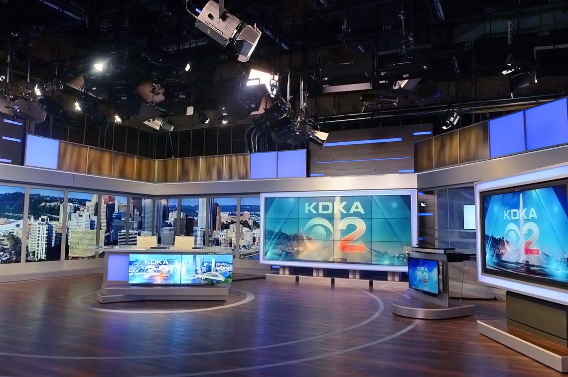 KDKA TV studio