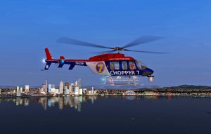 News helicopter for KIRO 7 News