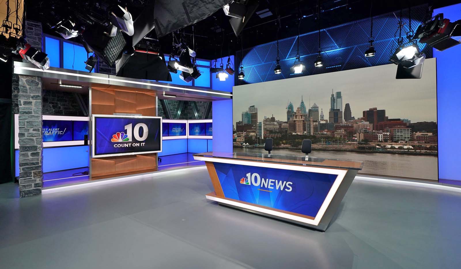 NBC 10 studio