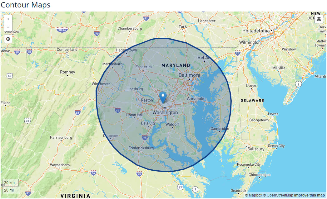 WJLA News DC Coverage Map