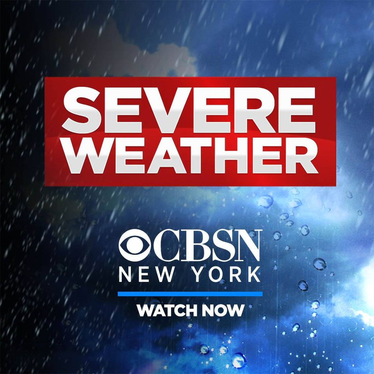 CBS NY severe weather logo