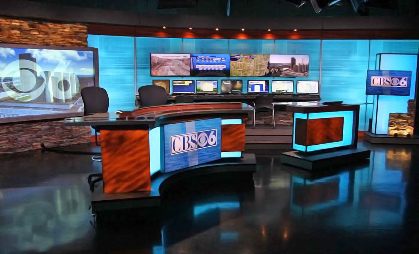 WRGB CBS 6 live coverage studio