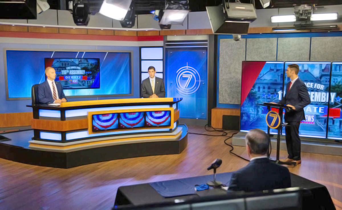 WWNY TV 7 News Interview Studio