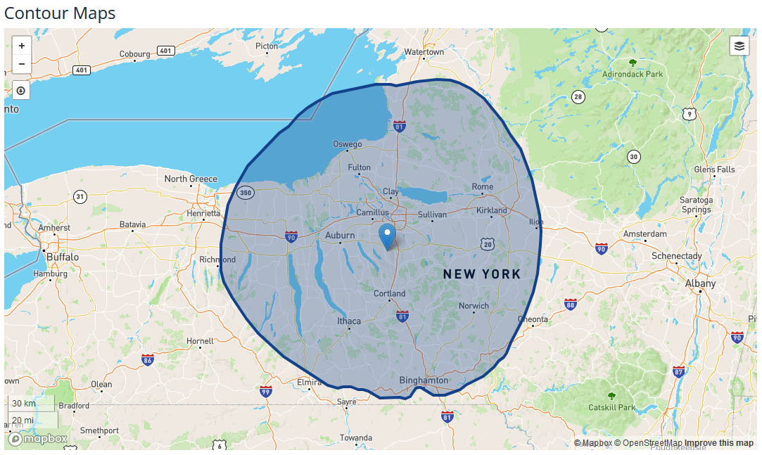 Fox Syracuse Coverage Map