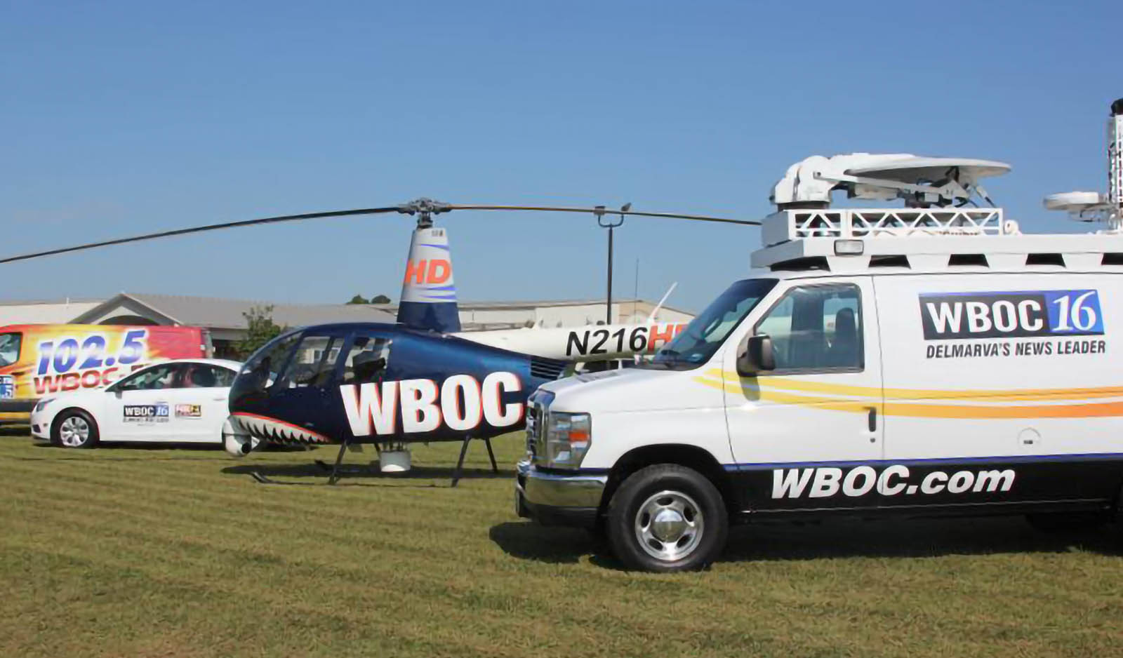 News Vehicles for WBOC News
