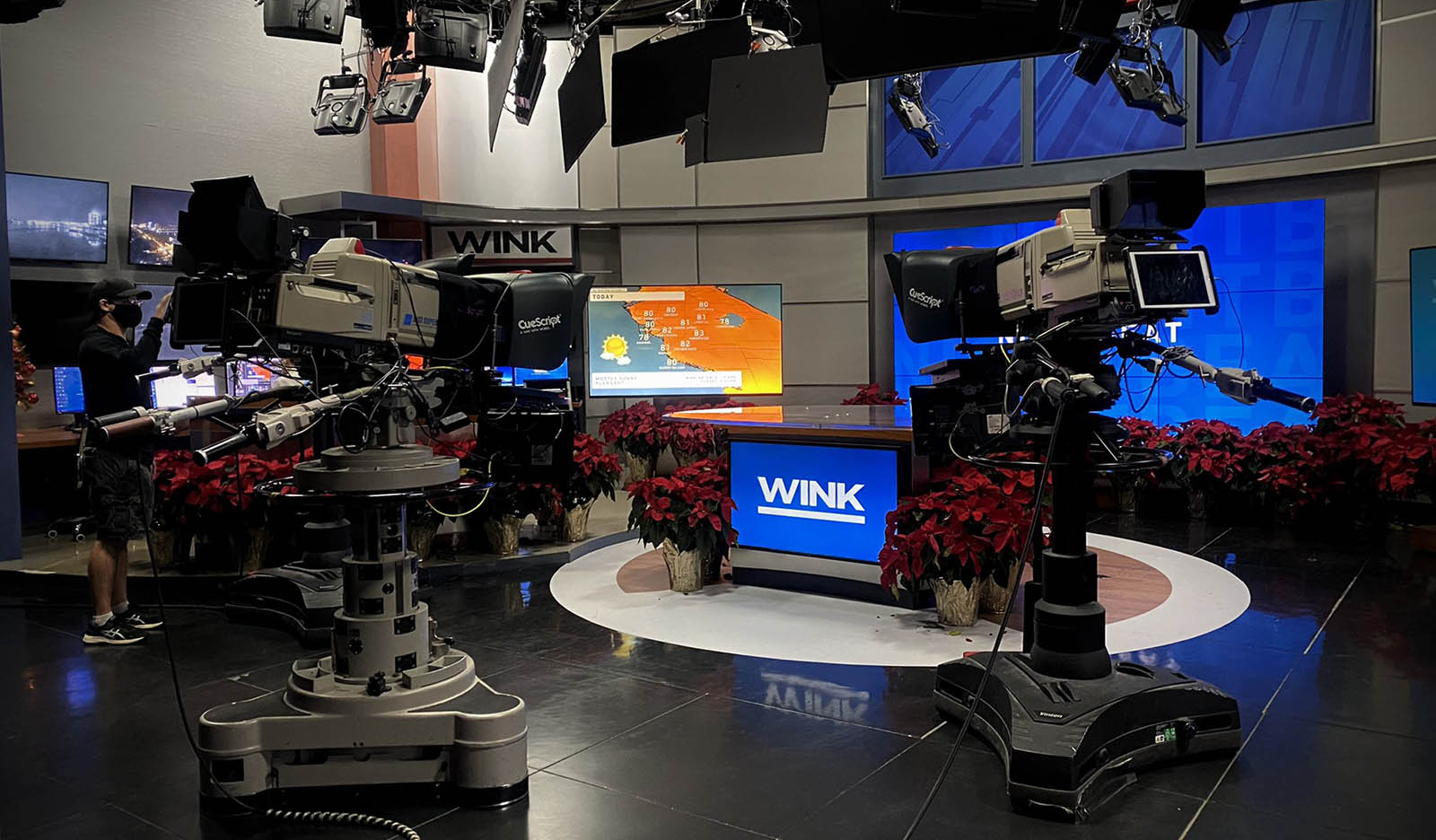WINK News Live Broadcast Studio