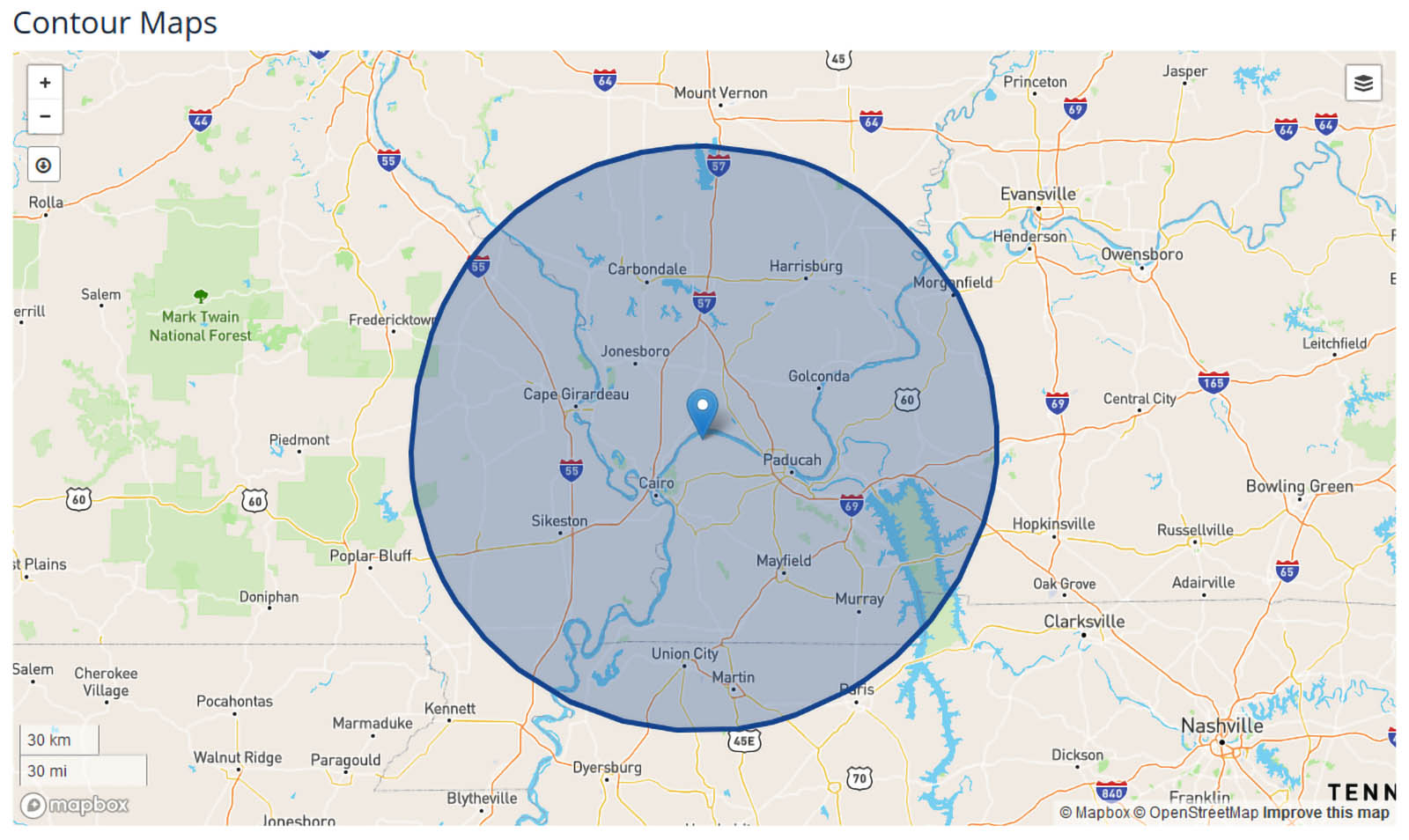 WPSD TV Coverage Map