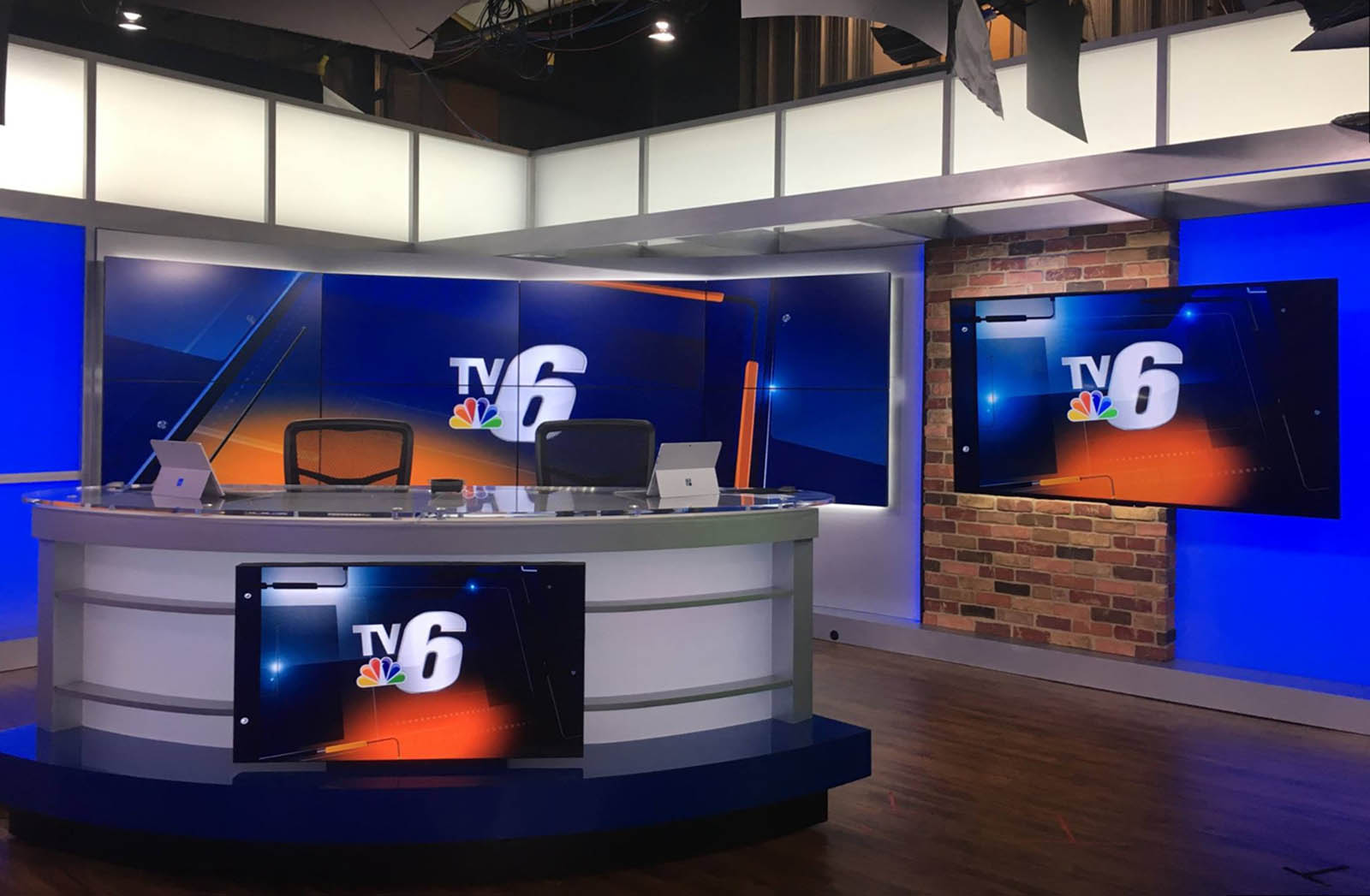 WLUC TV 6 News Studio